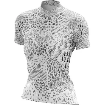 cyklistický dres Dámské e-bike tričko NORTHFINDER Imani bílé Velikost: M