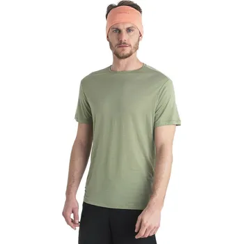 Pánské tričko tričko s dlouhým rukávem ICEBREAKER M Mer 125 Cool-Lite Sphere III SS Tee LICHEN - M