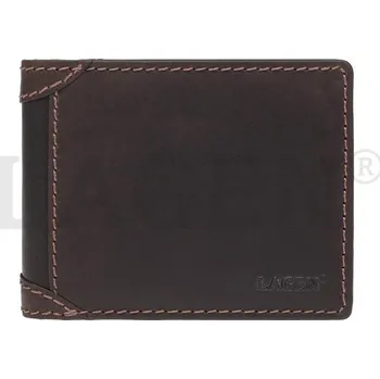 Peněženka Lagen 511461 BROWN pánská kožená peněženka hnědá