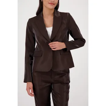 Dámské sako Sako Monari 410438 čokoládové v lesku Velikost: 36