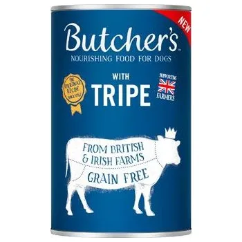 Krmivo pro psa Butcher’s Dog Original dršťky hovězí konz. 1200g