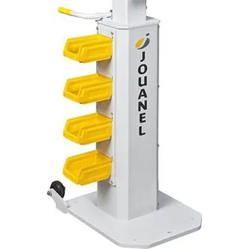 Základna s úložnými boxy pro signovačky Jouanel SB5 - základna na kolečkách