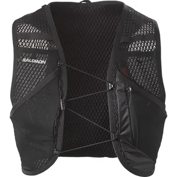 Běžecká vesta Salomon Active Skin 8 No Flasks Velikost: M / Barva: černá/bílá