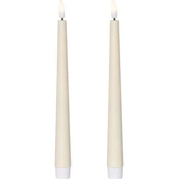 Svíčka STAR TRADING LED svíčka Flamme Candy Yellow – set 2 ks