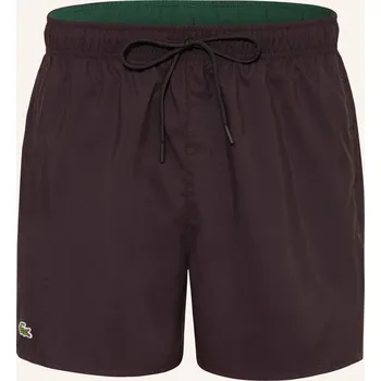Pánské oblečení Lacoste Pánské Koupací Šortky, tmavě hnědá, 48/S