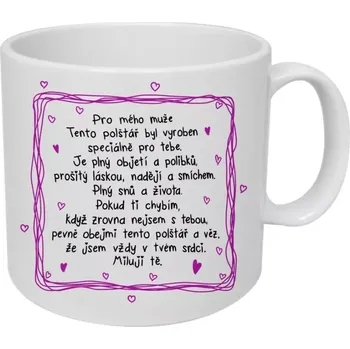 Moon River Valentýn Pro mého muže hrnek obsah 330 ml (hrneček valentýnský pro zamilované)