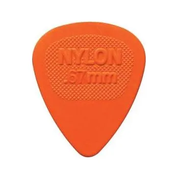 Příslušenství pro strunný nástroj Dunlop Nylon Midi 443-R-67, Trsátka nylonové 72 ks 0.67