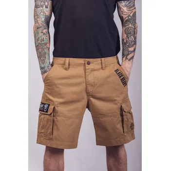 Pánské kraťasy Pánské Kraťasy BLACK HEART CARGO BROOKS Barva: písková, Velikost: L