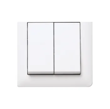 vypínač Hager Vypínač Lumina soul bílý kompletní (řazení 5, seriový)