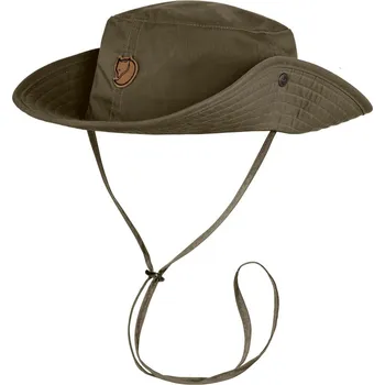 Klobouk klobouk FJÄLLRÄVEN Abisko Summer Hat, Dark Olive - M