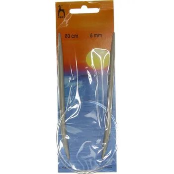 Nástroj na niť a příze Jehlice kruhové 80 cm, 8 mm