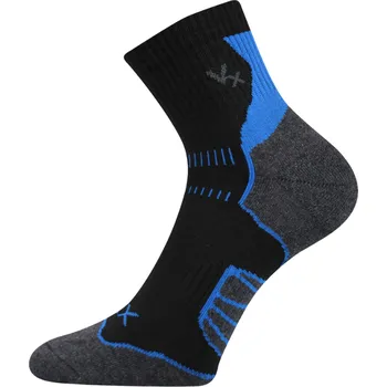 Dámské ponožky Dámské - pánské- cyklistické sportovní ponožky - střední výška Falco - Boma Fuski - černá barva