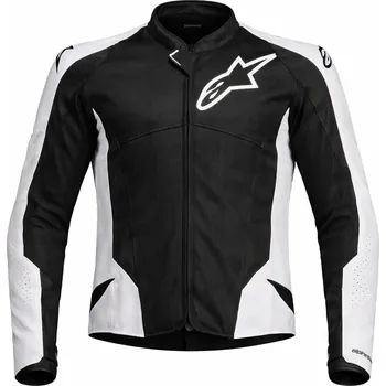 Sportovní oblečení Bunda na motorku Alpinestars Viper Air V4 černo-bílá
