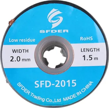 LaskaKit_cz Odsávací lícna 2mm - solder wick