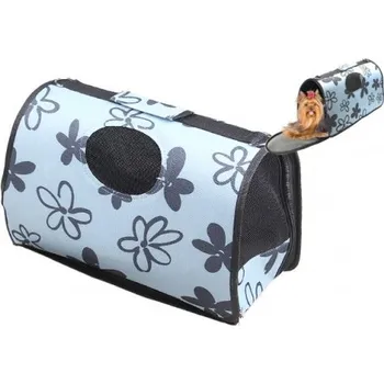 Taška pro psa a kočku Skládací přenosná taška pro domácí zvířata modrá