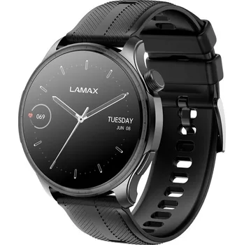 Chytré hodinky LAMAX Prism AMOLED Black