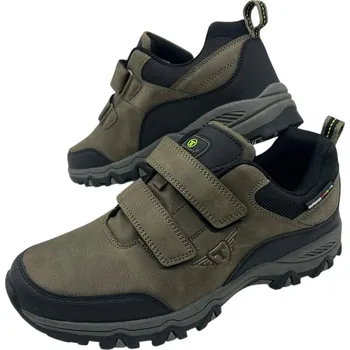 Pánské tenisky Toplay Pánské zelené tenisky na suchý zip 01 Barva: Zelená, Velikost: 41