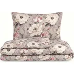 Kvalitex Ložní krepové povlečení ESTER šedá 1+2, 200x200, 70x90cm