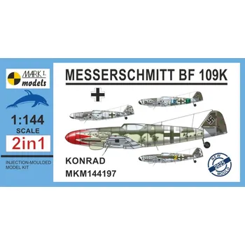 Plastikový model 1/144 Messerschmitt Bf 109K-4 Konrad (2-in-1)