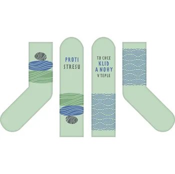 Party dekorace Pohodonožky - Proti stresu, vel. 43-46