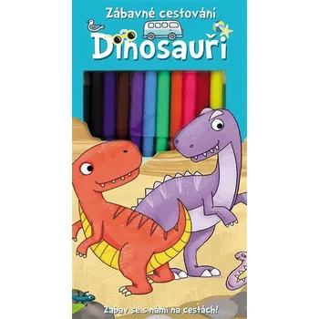 Dětské zboží Dinosauři - zábavné cestování 2x kniha