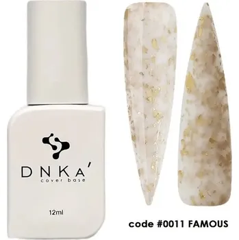 Lak na nehty DNKa' Cover Base 0011 - Famous, 12ml