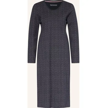 Dámská košile Schiesser Dámská Noční Košile Comfort Essentials, tmavě modrá...