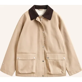 Dámský kabát Gant Dámská Parka, velbloudí / tmavě hnědá, 36