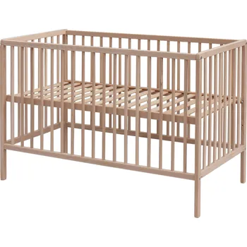 Dětská postýlka Scarlett Glera přírodní ECO 60 x 120 cm buk