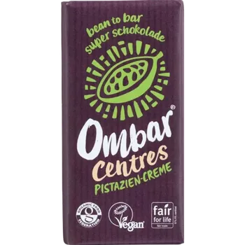 Čokoláda Ombar Bio Raw Centres Pistácie Čokoláda 70g