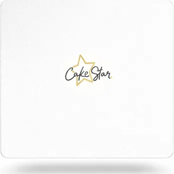 Cake Star Tác pevný dřevovláknitý bílý 20x20cm