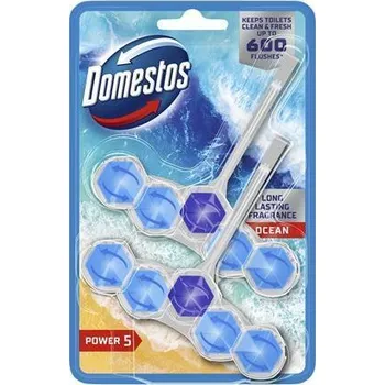 WC čistič WC blok "Power 5", oceán, DOMESTOS