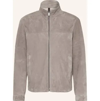 Strellson Pánská Kožená Bunda Jimmy, tmavě šedá, 48