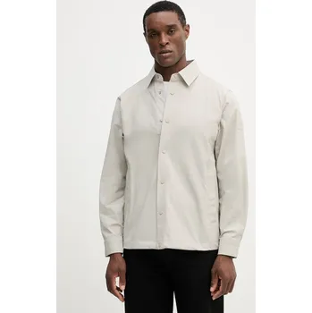 Pánská větrovka Bunda BOSS Orange Leldon_M 50553710 šedá 90X, vel. XL