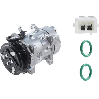 Kompresor klimatizace Kompresor, klimatizace, , HELLA, 8FK 366 200-641