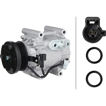 Kompresor klimatizace Kompresor, klimatizace, , HELLA, 8FK 366 201-551