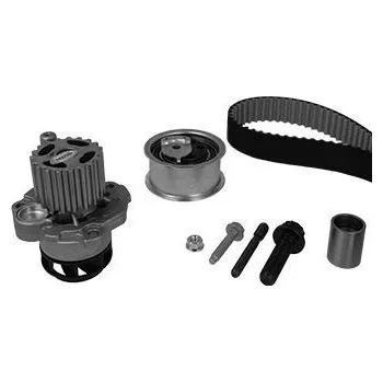 Vodní pumpa + sada ozubeného řemene, , 038109119L, 038109119N, 038109119P, 038109119S, 038121011D, 03L121011B, 045109243B, 045109244A, 045109244E, 045121011B, 045121011BX, 45109244A, METELLI, 30-0761-5