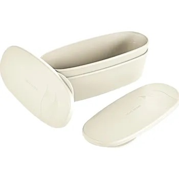 Kempingové nádobí Light My Fire SnapBox oval 2-pack cream 6404112813