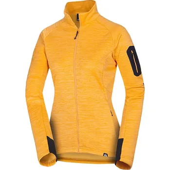 Dámská mikina Dámská fleecová mikina NORTHFINDER Bertha žlutá Velikost: M