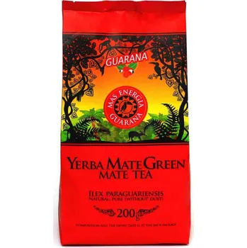 Nápoj Yerba Maté / Mate Green Mas Energia Guarana - 200 g