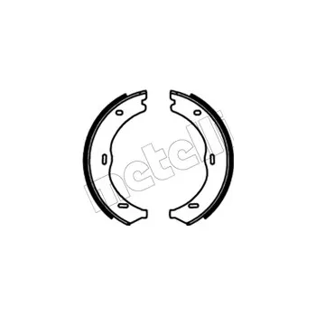 Sada brzdových čelistí, parkovací brzda, , 1404201020, 2204200620, METELLI, 53-0725