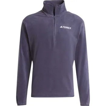 Pánská mikina Pánská mikina adidas MULTI TERREX ESSENTIALS HZ FL S Tmavě modrá, Bílá