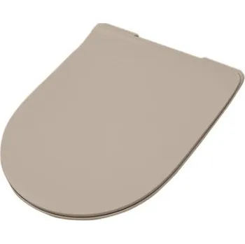 WC sedátko Artceram FILE 2.0 WC sedátko slim, SoftClose, odnímatelné, brown matera