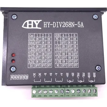 Elektronická stavebnice LaskaKit_cz HY Driver HY-DIV268N-5A Toshiba TB6600 pro krokové motory 5A 42V
