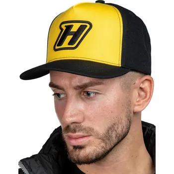 Kšiltovka HALFTECH Snapback Cap, yellow with H logo