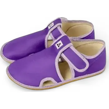 Dívčí bačkory Dívčí barefoot bačkory Antal Rascal Barva: Fialová bez obrázku, Velikost: 33