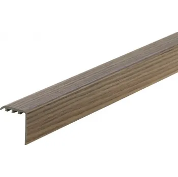 soklová lišta Cezar Lišta prahová natloukací 30x30/1,8m DUB 896866