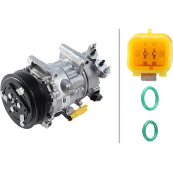 Kompresor klimatizace Kompresor, klimatizace, , HELLA, 8FK 366 200-391