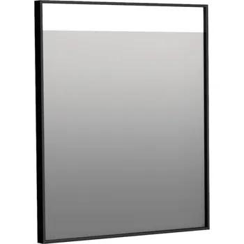 Zrcadlo Naturel Zrcadlo 60x70 cm hliník černá ALUZ6070CLED