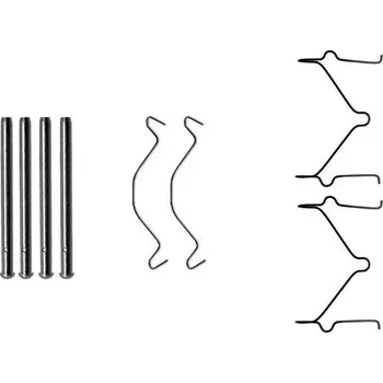 Přislušenství brzdového systému Sada příslušenství, obložení kotoučové brzdy, , B45533231, HELLA, 8DZ 355 202-611